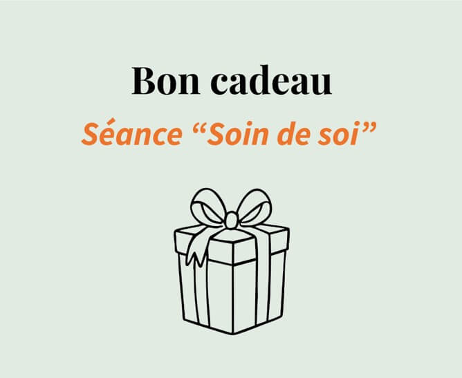 Bon cadeau massage séance "soin de soi"